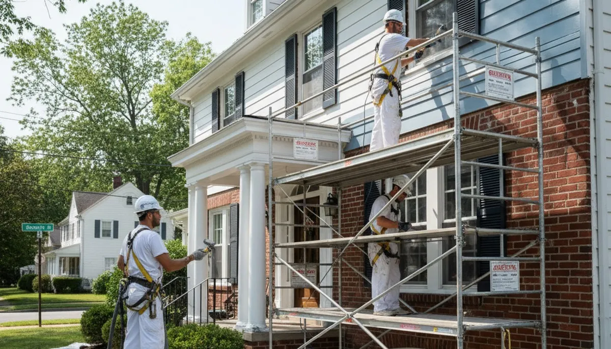 Cherry Hill, NJ painting contractor providing interior and exterior painting services