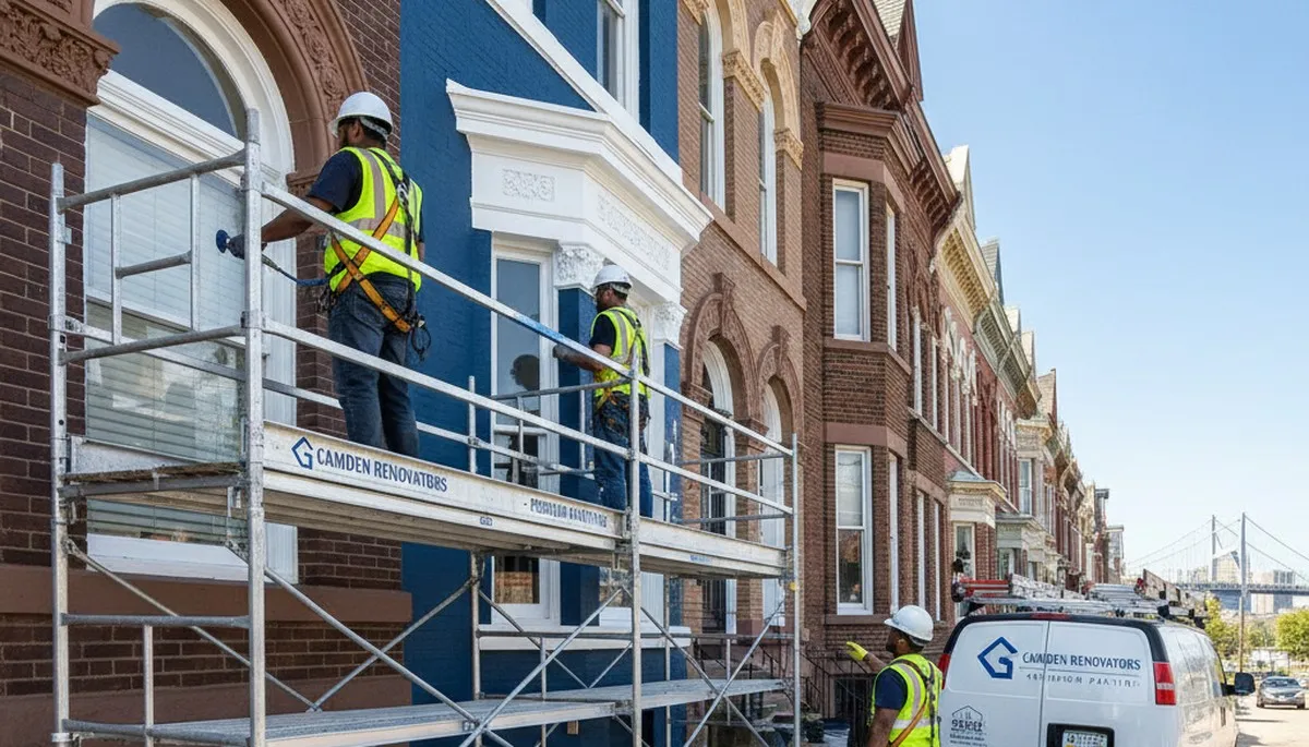 Painting contractor in Cherry Hill, NJ providing professional interior and exterior painting services